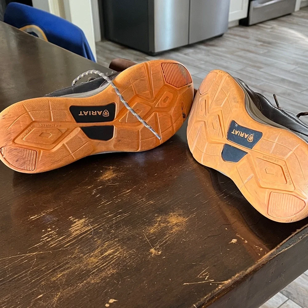 Ariat Brown and Orange Men's Casual Sneakers
